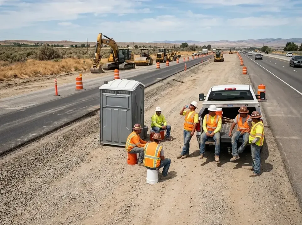highway-road-construction-crew-007 — frequently asked questions, Porta Potty and Restroom Rentals in Waldwick, NJ